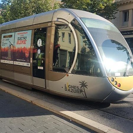 New Cheap Private Room, Kitchen , Overwieuw Sea,Tram On Spot, 12 Minutes From Nice Train Station With Tram , Beach In 17 Min Tram , Chambre Privee Pas Cher, Cuisine Equipee , Tram Sur Place, Apercu Mer, 12 Min De La Gare De Nice Avec Le Tram, 17 Min Eksteriør billede